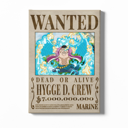 Wanted Poster One Piece Style