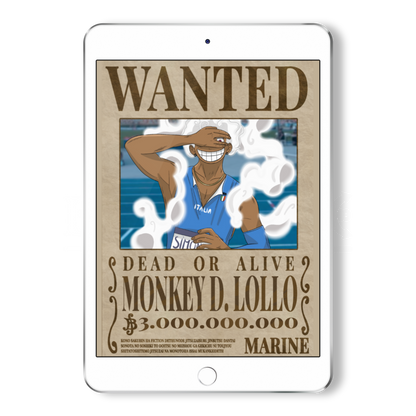 Wanted Poster One Piece Style