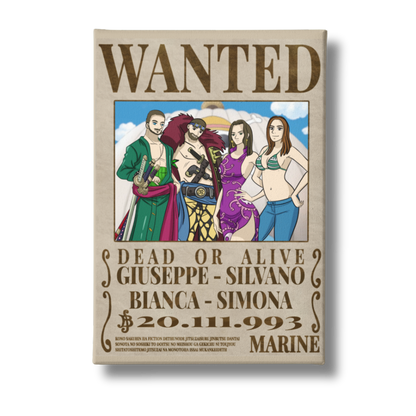 Wanted Poster One Piece Style