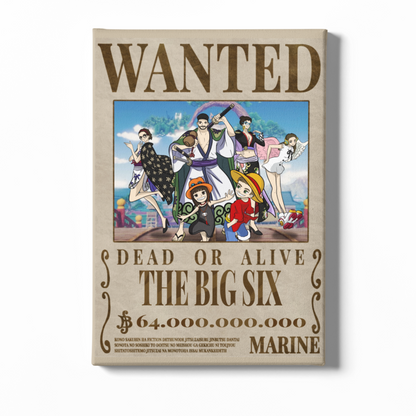 Wanted Poster One Piece Style
