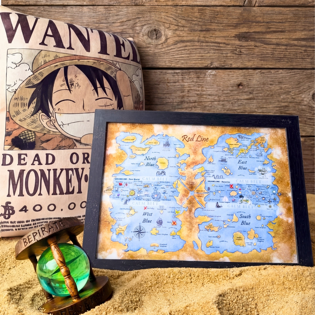 One Piece World Map