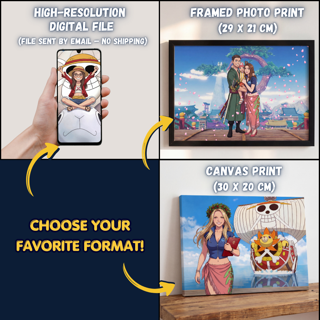 Custom One Piece Portrait
