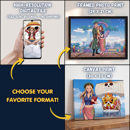 Custom One Piece Portrait